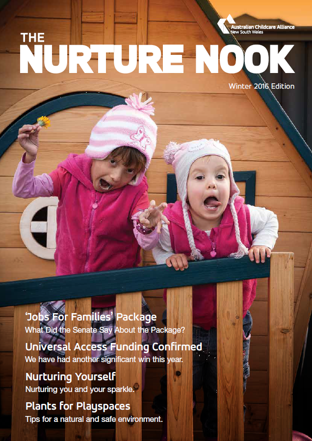 Nurture Nook Winter 2016 Cover