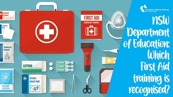 UPDATE: Which First Aid qualification is current (with advice from the NSW Department of Education)