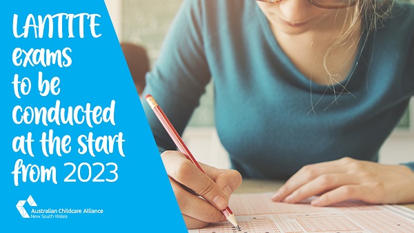 LANTITE examinations to be conducted at the start from 2023 onwards