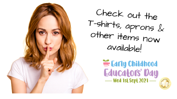 We're delighted to launch this year's range of Early Childhood Educators' Day items!