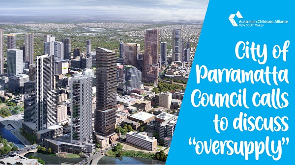 Council’s concerns of the ever-increasing number of new childcare centres in residential areas