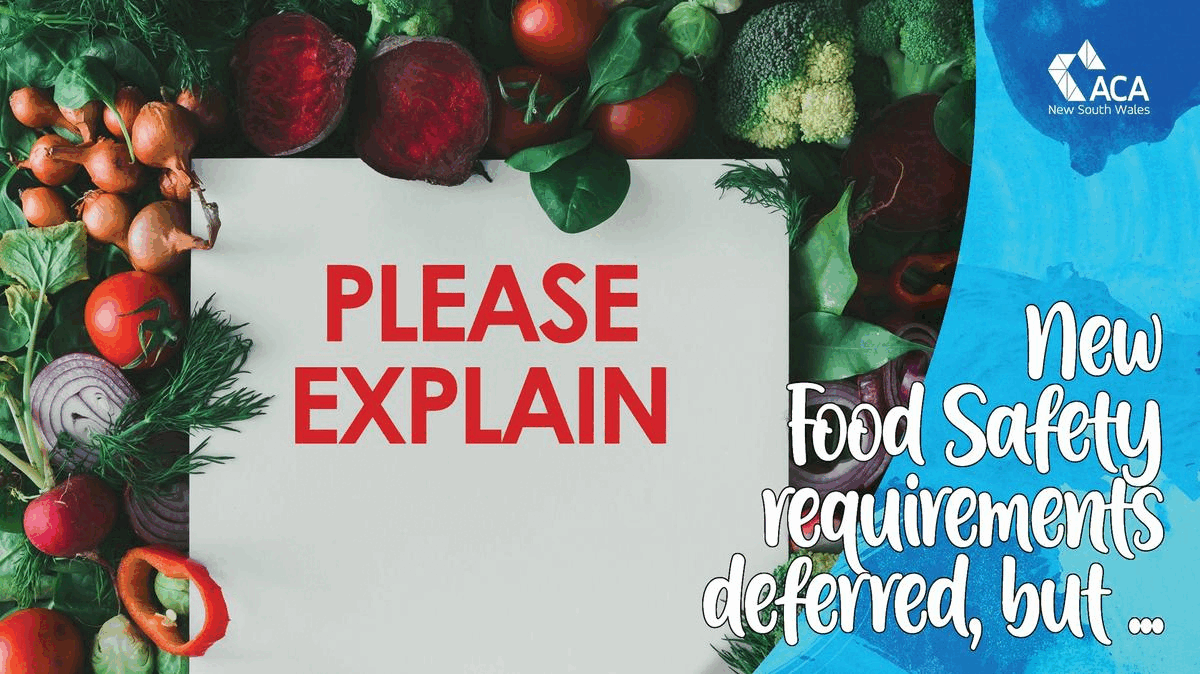 New Food Safety Requirements begin on 8 December 2024