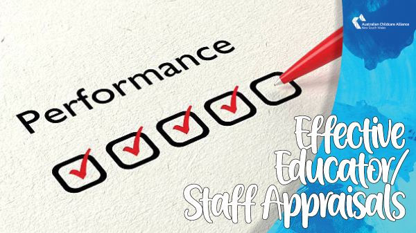 Effective Educator / Staff Appraisals 2023