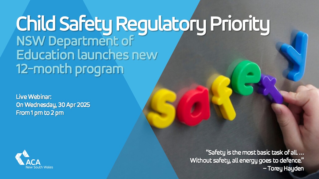 Child Safety Regulatory Priority