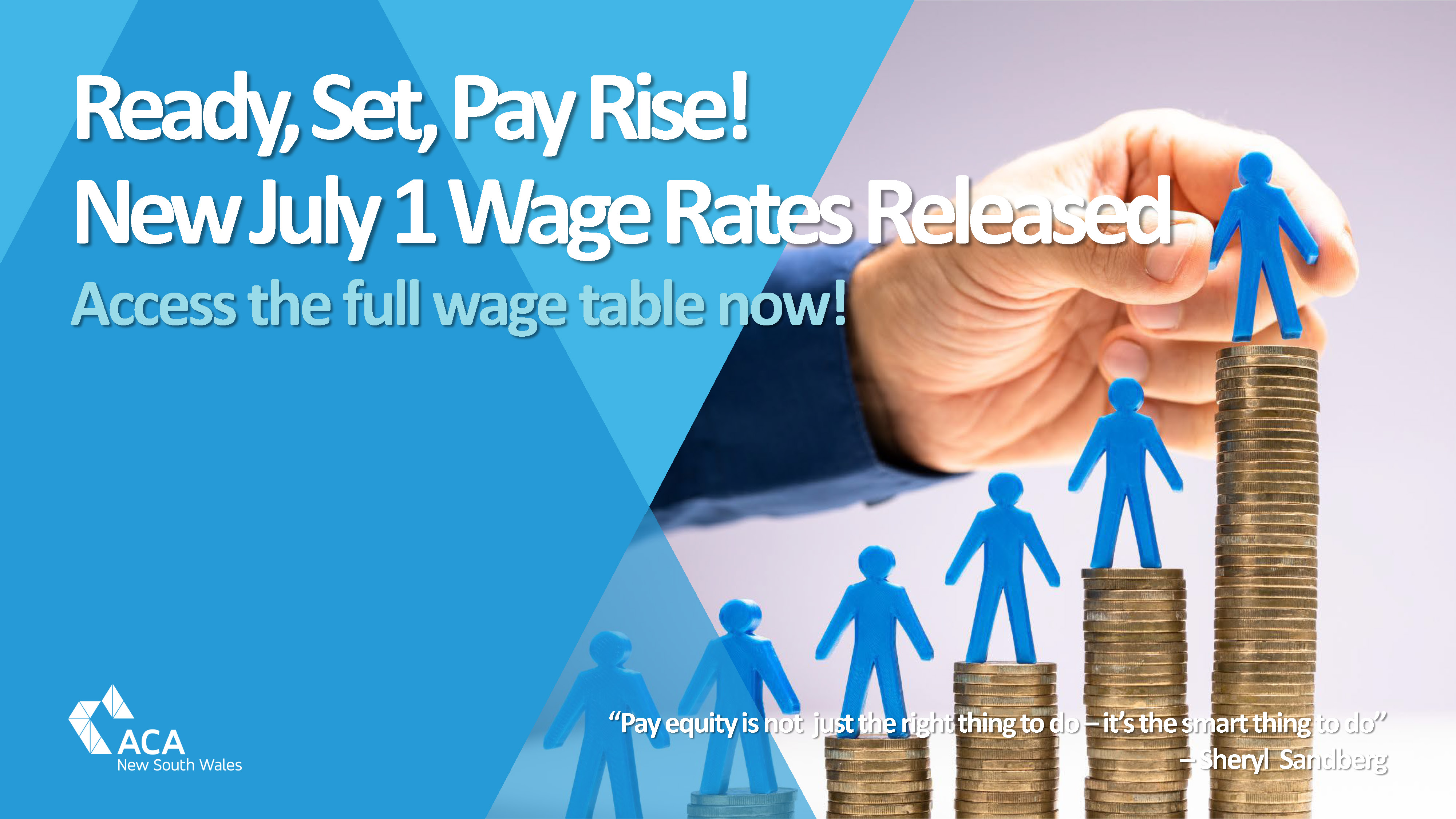 Ready, Set, Pay Rise! New 1 July 2025 Wage Rates Released