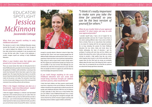 The Nurture Nook Spring 2019 Educator Spotlight Jessica McKinnon 600x423