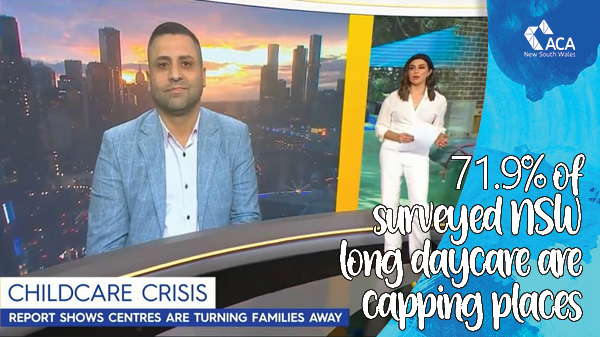 71.9% of surveyed NSW-based LDCs reducing places due to worsening labour shortages