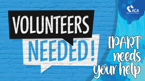 IPART needs small/medium size service provider volunteers