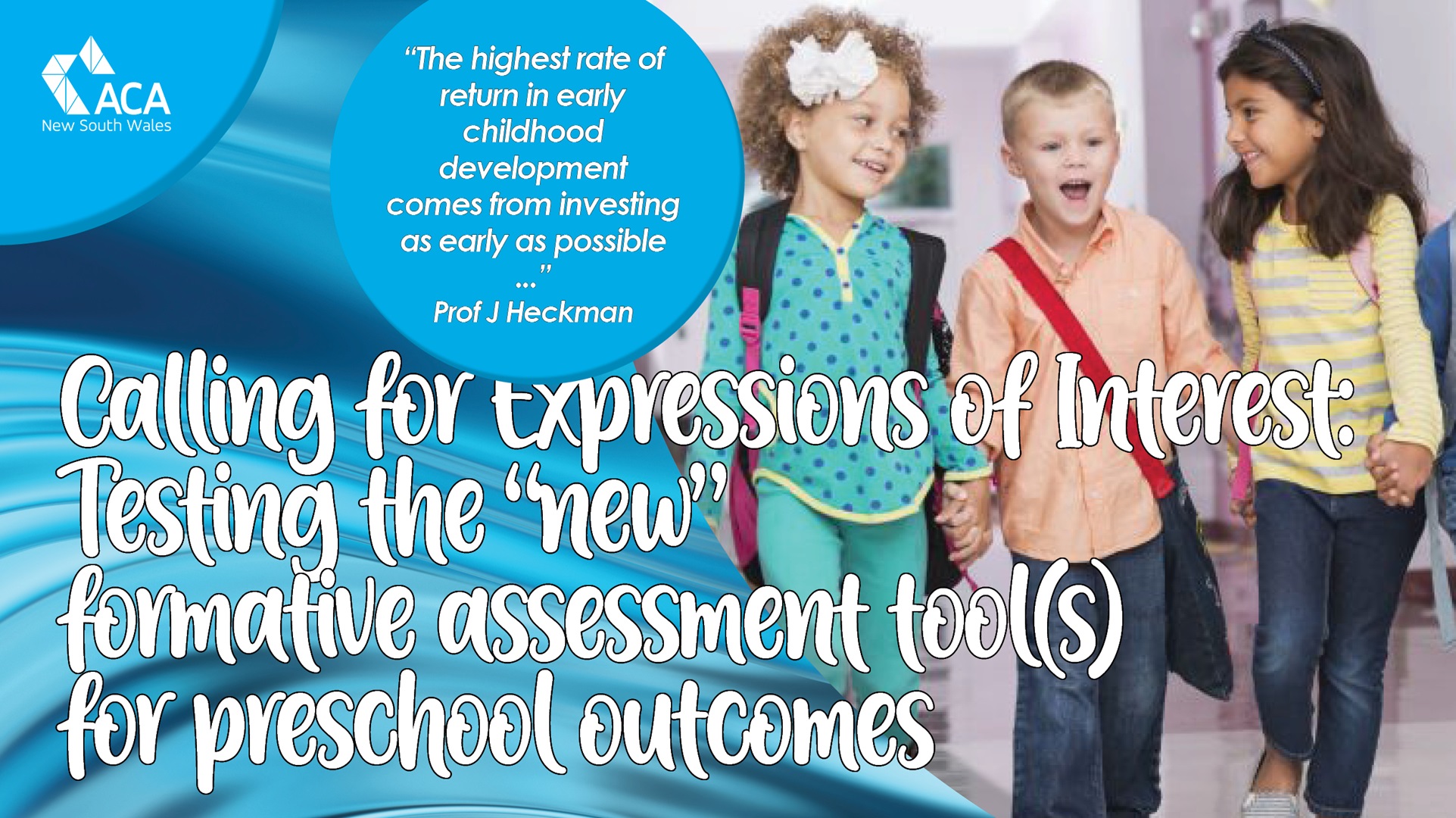 Calling for Expressions of Interest to trial 