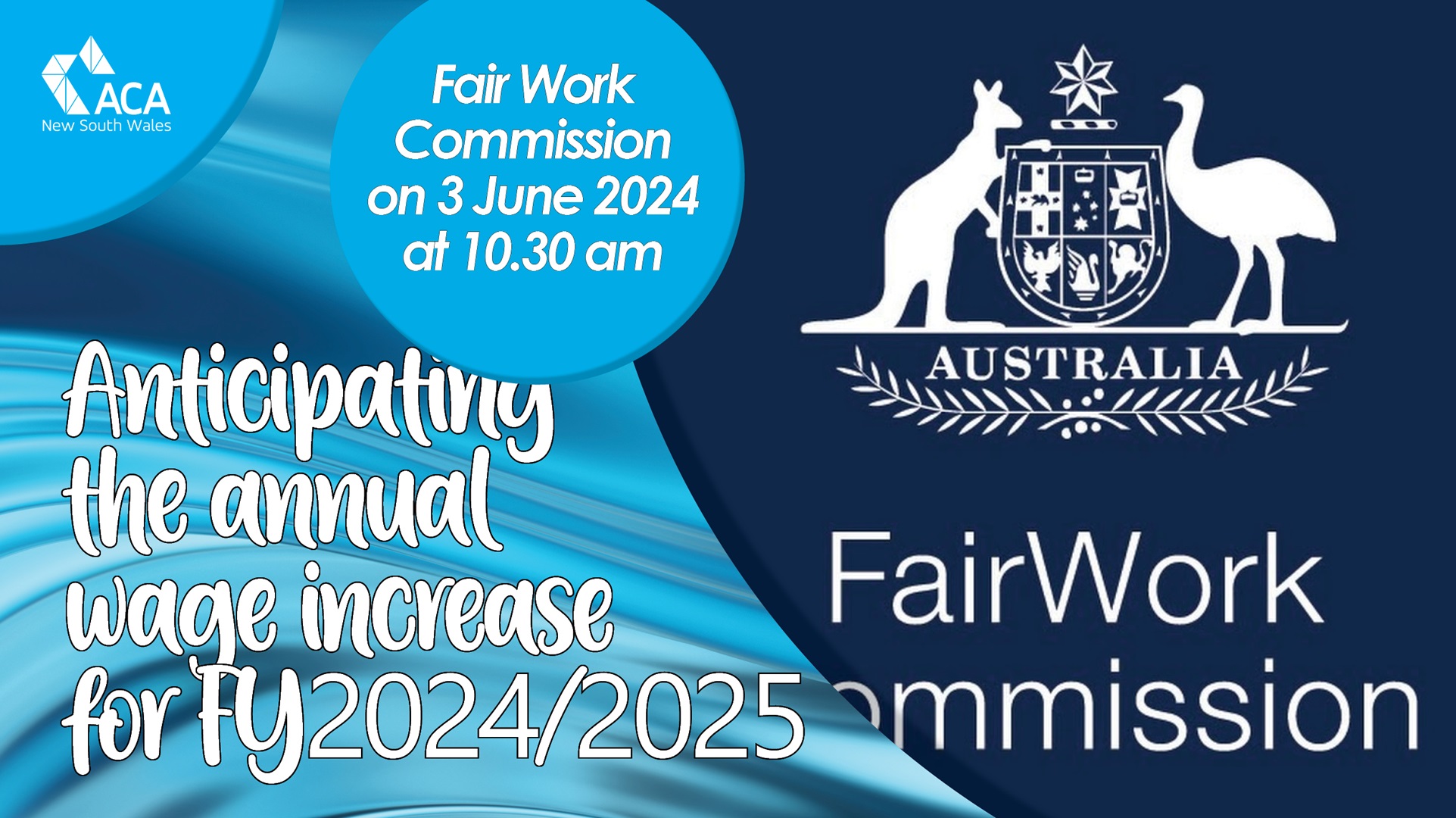 Annual wage increase(s) to be announced on Monday, 3 June 2024