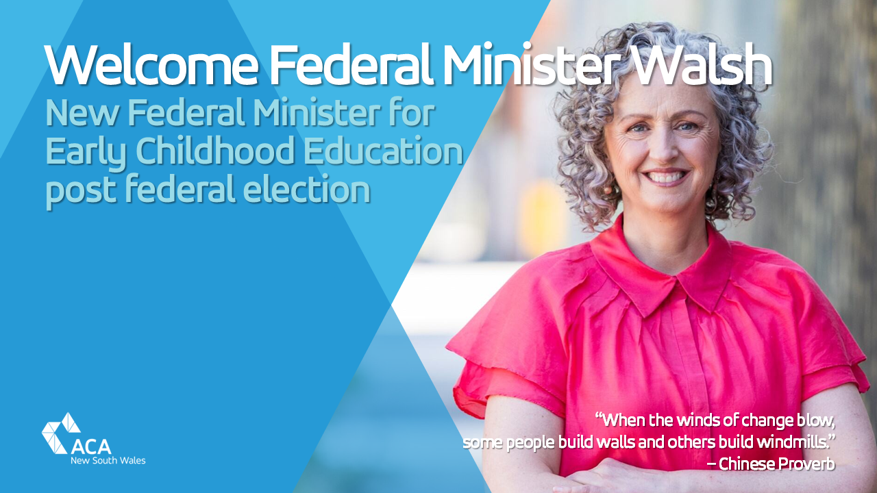 Welcome to the new Federal Minister for Early Childhood Education