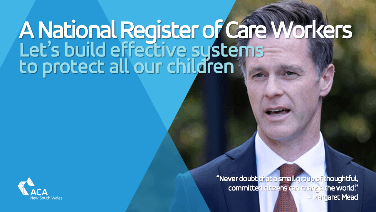 NSW Advocacy: National Register for Care Workers