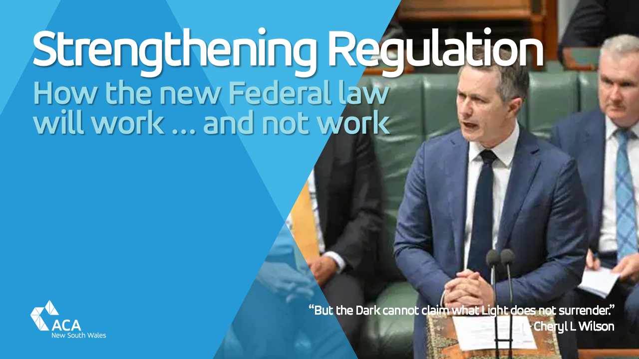 How the new Federal law will work ... and not work