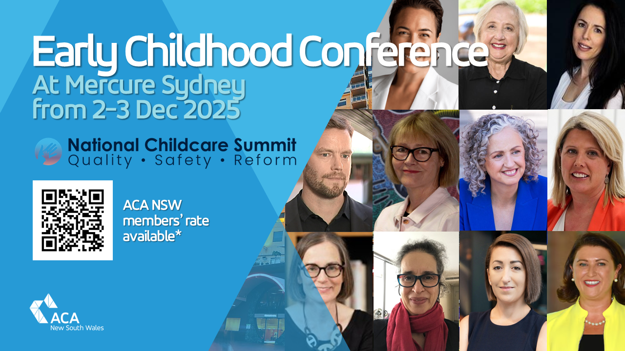 A major conference in Sydney: the National Childcare Summit