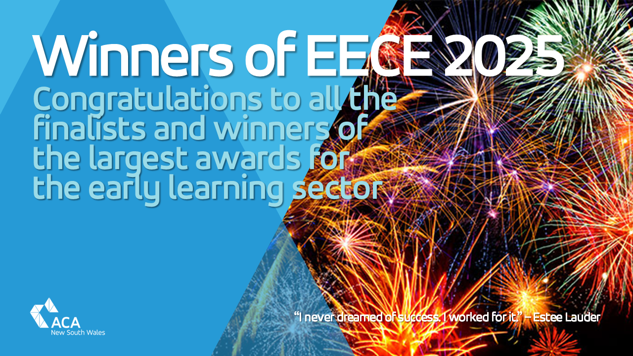 Winners of the Excellence in Early Childhood Education Awards 2025 are ...