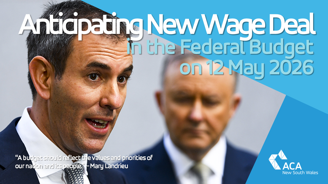 Anticipating a new wage deal from the Federal Government