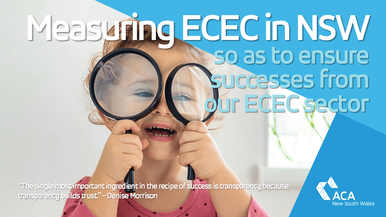 Measuring ECEC to ensure successes in NSW