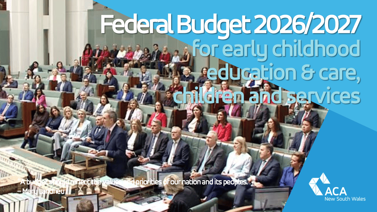 Federal Budget 2026: Early Childhood Education & Care related