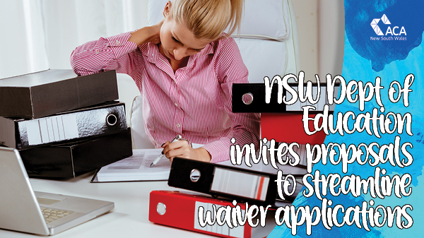 NSW Department of Education invites proposals to streamline waiver applications to address labour shortages