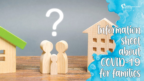 New Information Sheet for Families About COVID-19