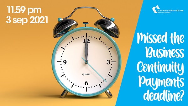 Missed the deadline for the new Business Continuity Payments?