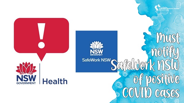 No Need to Notify SafeWork NSW of Positive COVID after 20 January 2022, but ...