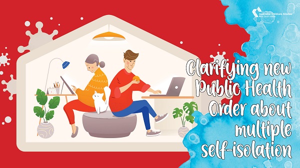 Clarifying new NSW Public Health Order about multiple self-isolation periods