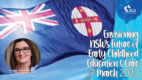 With NSW Minister Mitchell on the Future of NSW's Early Childhood Education & Care
