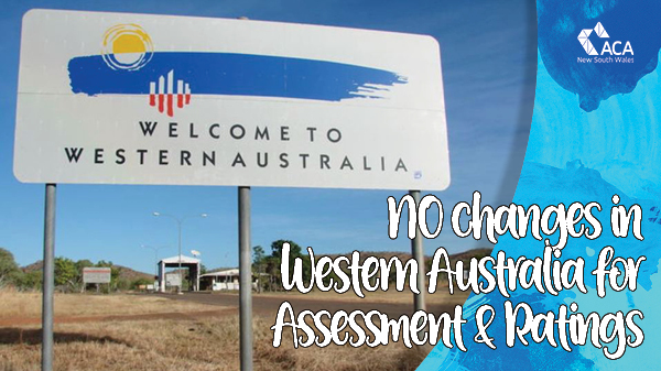 WA says NO to changes to A&Rs (for now ...)